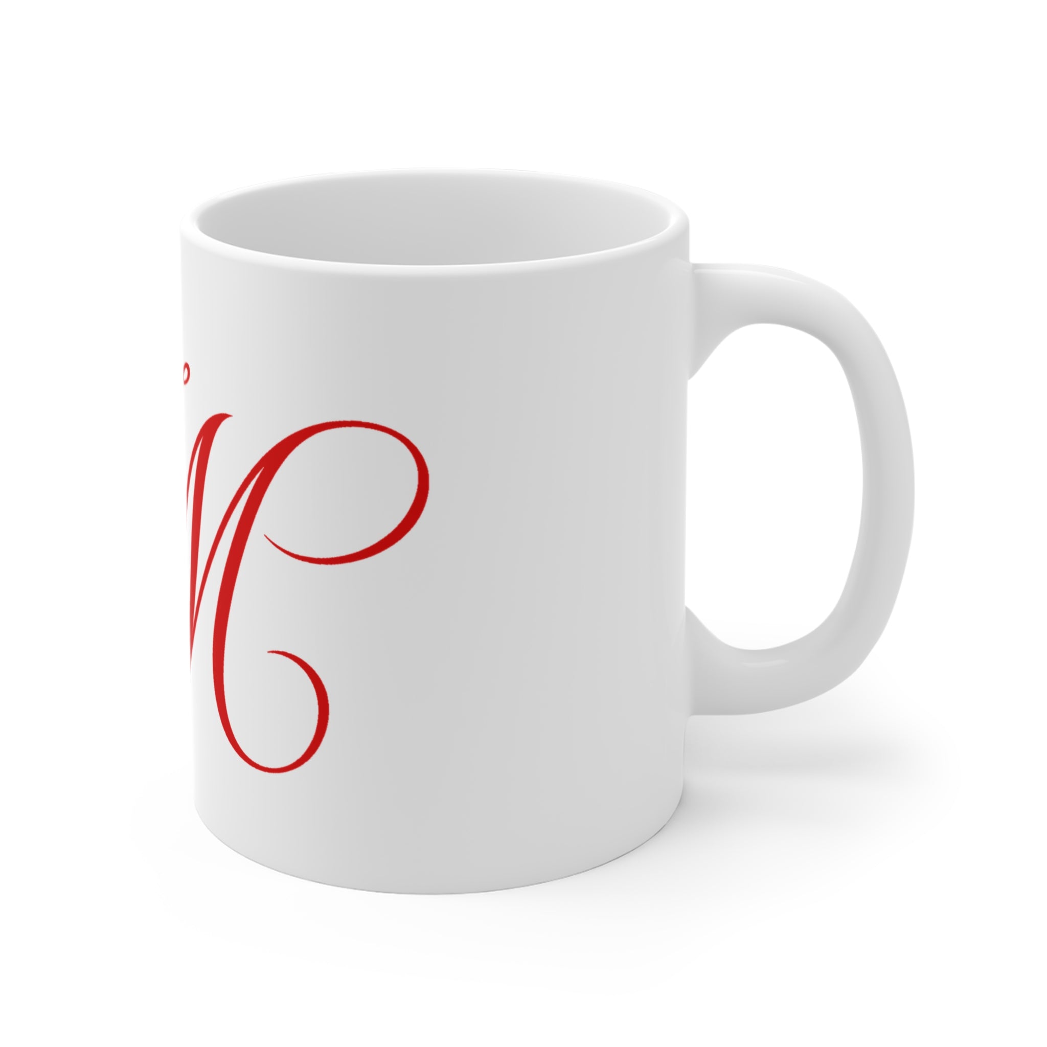 Nathan Management NM Monogram Ceramic Mug