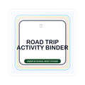 Under $5 Road Trip Activity Binder Sticker — Waterproof Vinyl School Routine Decal