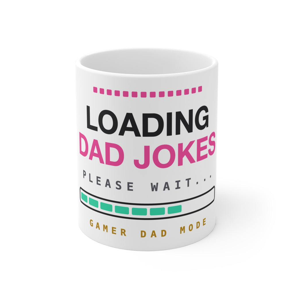 Loading Dad Jokes Gamer Dad Mug