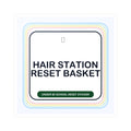 Under $5 Hair Station Reset Sticker — Waterproof Vinyl School Routine Decal