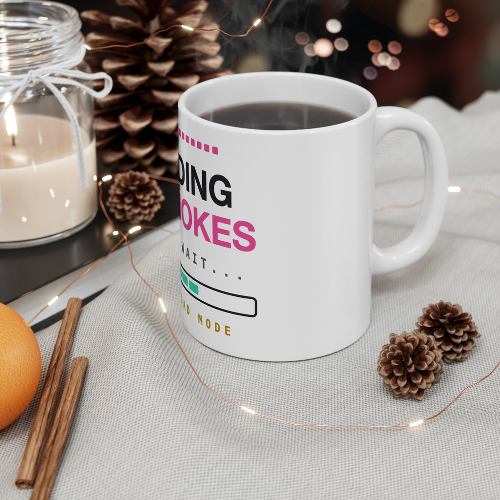 Loading Dad Jokes Gamer Dad Mug