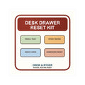 Under $5 Desk Drawer Reset Sticker — Waterproof Vinyl School Routine Decal