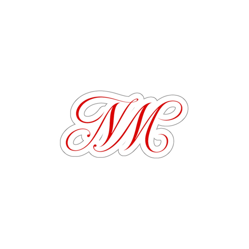 Nathan Management NM Monogram Die-Cut Sticker