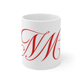 Nathan Management NM Monogram Ceramic Mug