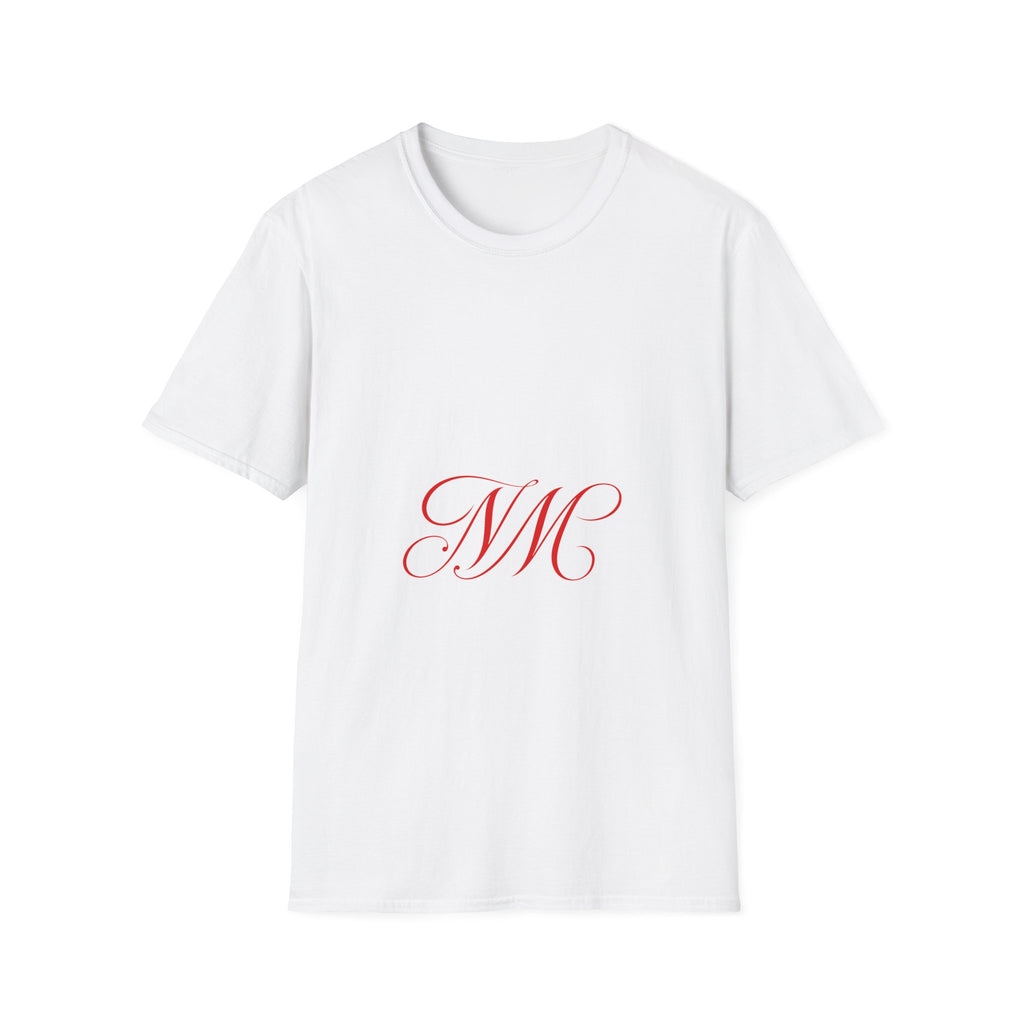Nathan Management NM Monogram White Tee