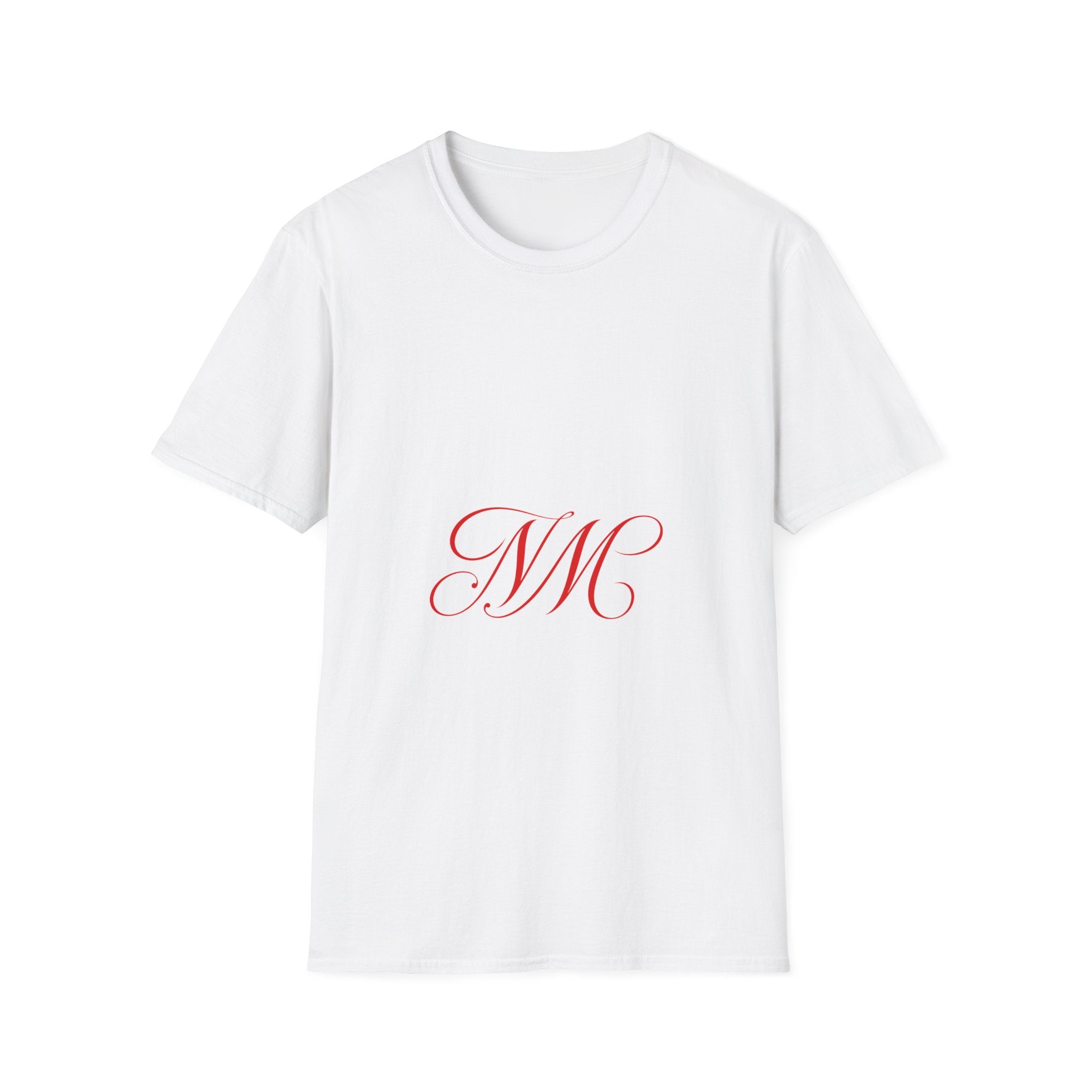 Nathan Management NM Monogram White Tee