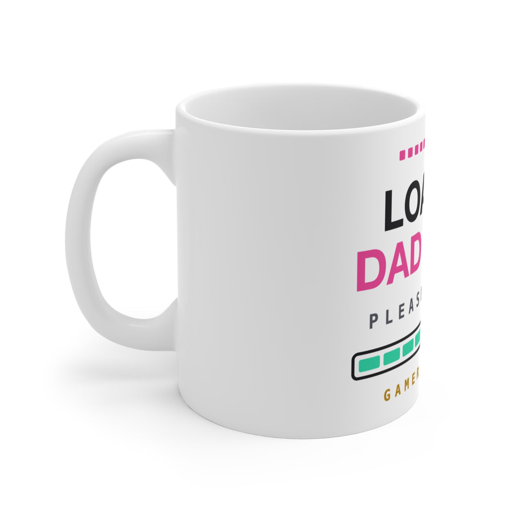 Loading Dad Jokes Gamer Dad Mug