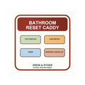 Under $5 Bathroom Reset Caddy Sticker — Waterproof Vinyl School Routine Decal