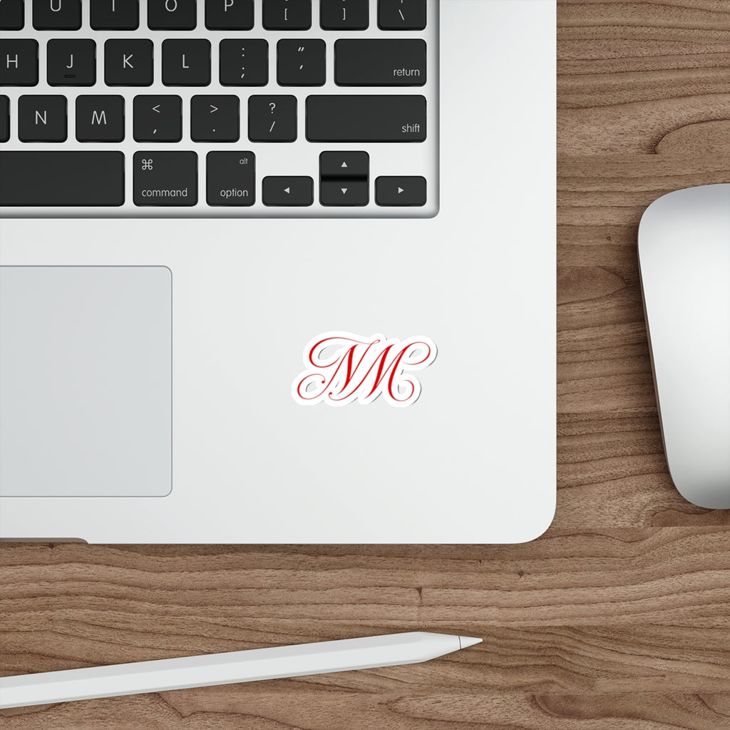 Nathan Management NM Monogram Die-Cut Sticker